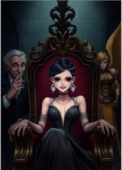 Queen of night, sadism and just plain fun transported to the new world – Overlord vampire story