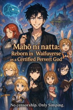 Mahō ni natta: Reborn in the WaifuVerse as a Certified Pervert God