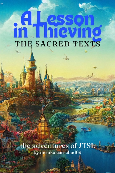 The Adventures of Justin Tanner Shrek Lloyd: A Lesson in Thieving, The Sacred Texts