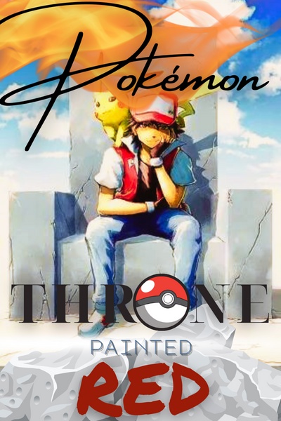 Pokemon throne painted red